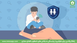 راهکار والدین برای جلوگیری از وابستگی چالش های نامطلوب فضای مجازی